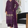 3 Pc Embroidered Luxury Unstitched - Prime Point Store