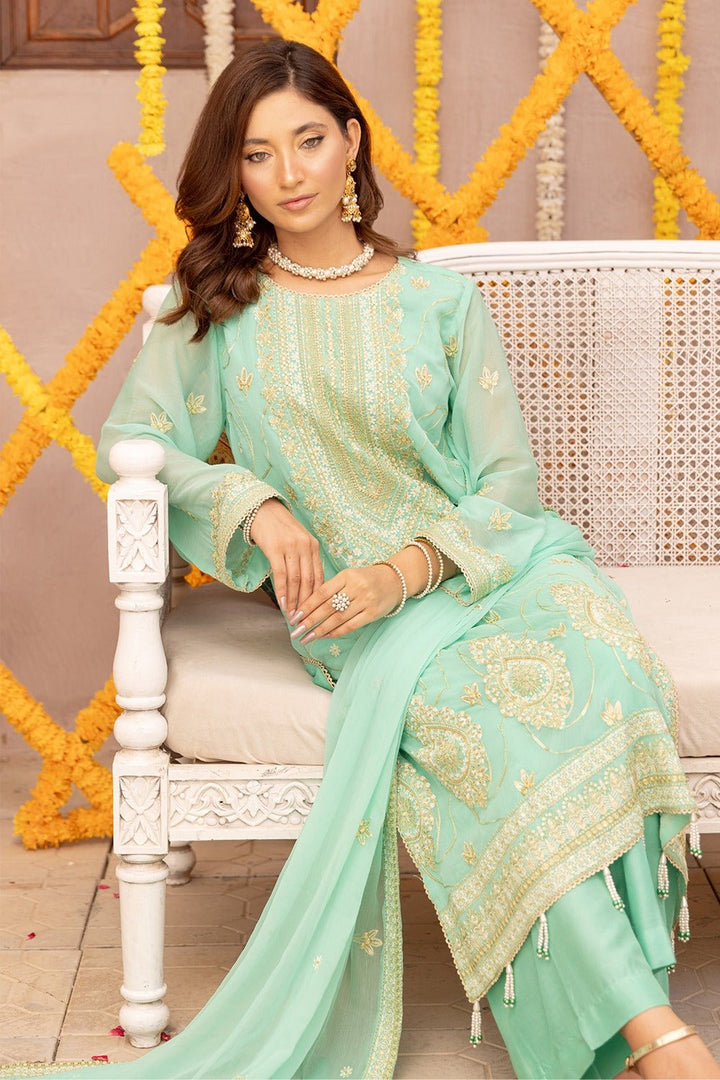 3 Pc Embroidered Luxury Unstitched - Prime Point Store