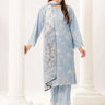 3 Pc Embroidered Printed Lawn Unstitched Suit - Prime Point Store