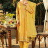 3 Pc Embroidered Raw Silk Luxury Stitched Suit - Prime Point Store