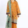 3 Pc Lawn Unstitched Suit - Prime Point Store