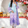 3 Pc Printed Embroidered Raw Silk Unstitched Suit - Prime Point Store