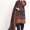 3 Pc Printed Khaddar Stitched Suit - Prime Point Store