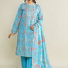 3 Pc Printed Khaddar Unstitched Suit - Prime Point Store