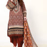 3 Pc Printed Khaddar Unstitched - Prime Point Store
