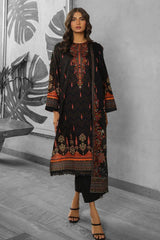 3 Pc Printed Lawn Stitched Suit - Prime Point Store