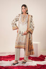 3 Pc Printed Lawn Unstitched Suit - Prime Point Store