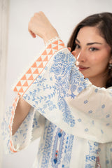 3 Pc Printed Lawn Unstitched Suit - Prime Point Store