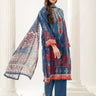 3 Pc Printed Lawn Unstitched Suit - Prime Point Store