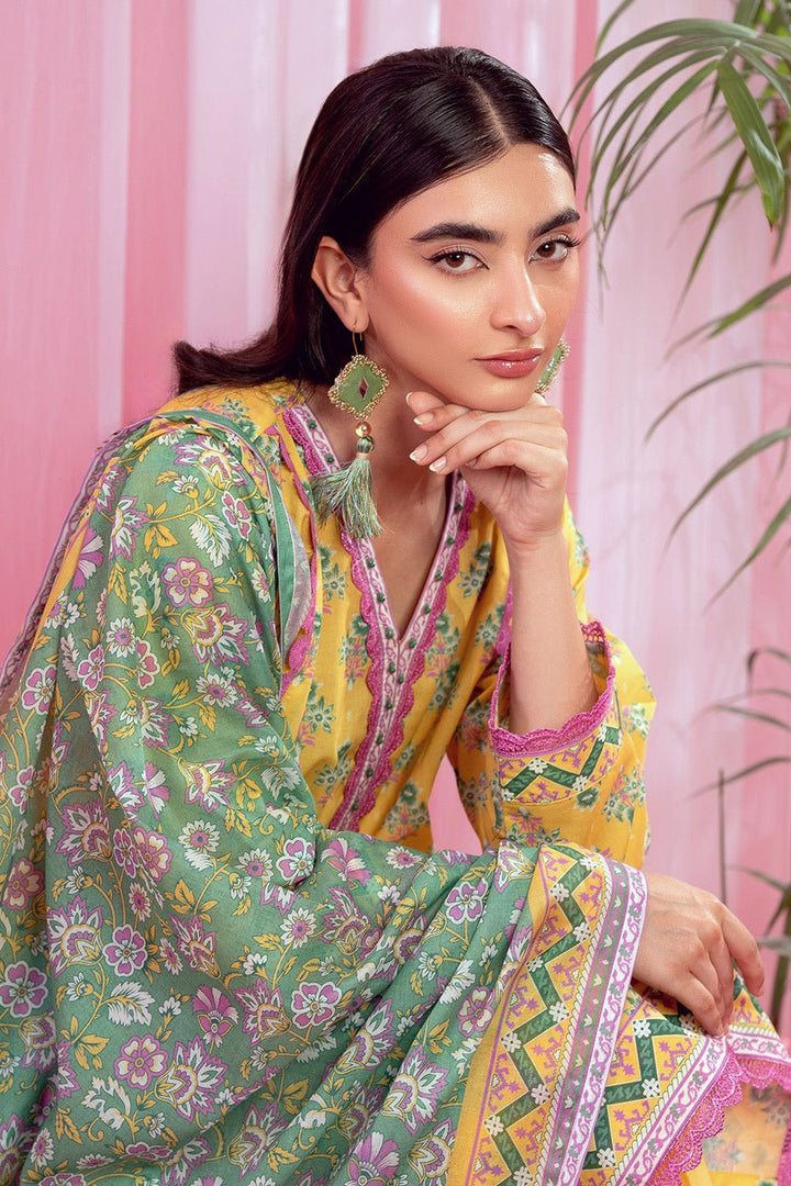 3 Pc Printed Lawn Unstitched - Prime Point Store