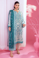 3 Pc Printed Lawn Unstitched - Prime Point Store