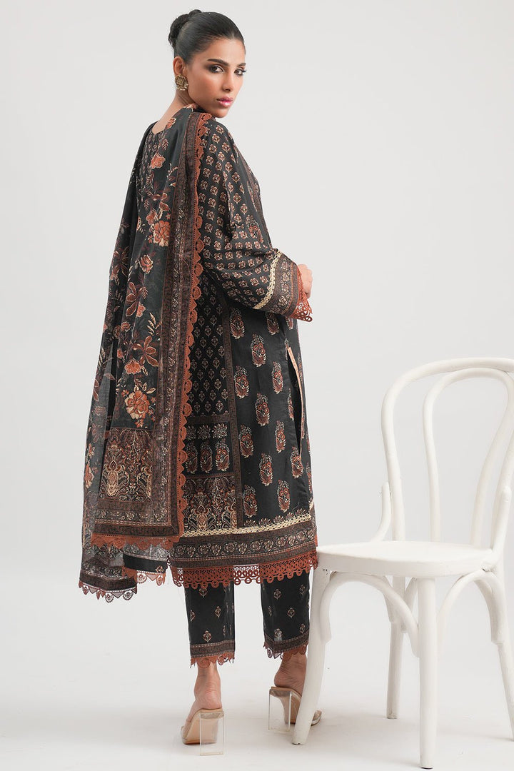 3 Pc Printed Lawn Unstitched - Prime Point Store