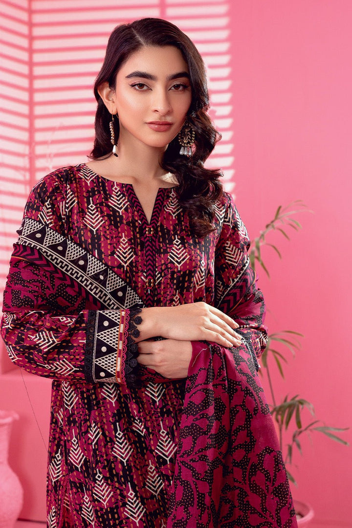 3 Pc Printed Lawn Unstitched - Prime Point Store