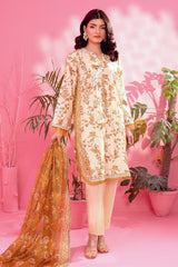 3 Pc Printed Lawn Unstitched - Prime Point Store