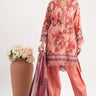 3 Pc Printed Lawn Unstitched - Prime Point Store