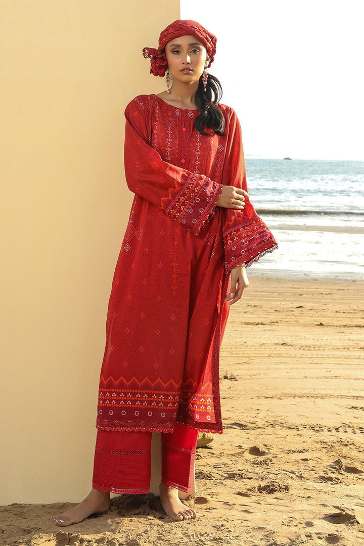 3 Pc Printed Lawn Unstitched - Prime Point Store