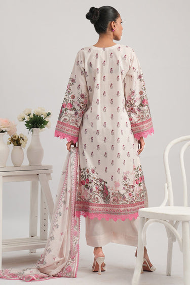 3 Pc Printed Lawn Unstitched - Prime Point Store