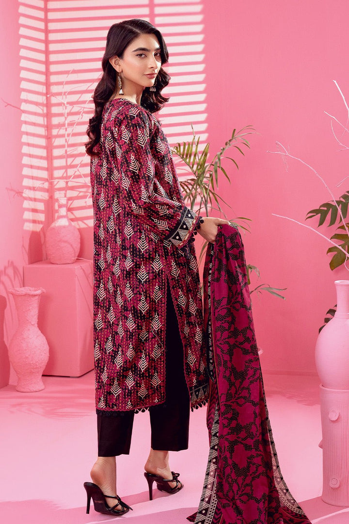 3 Pc Printed Lawn Unstitched - Prime Point Store