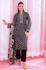 3 Pc Printed Lawn Unstitched - Prime Point Store