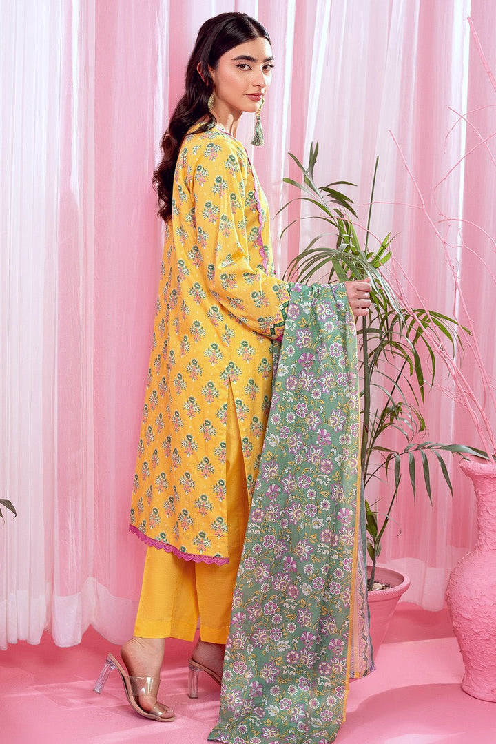 3 Pc Printed Lawn Unstitched - Prime Point Store