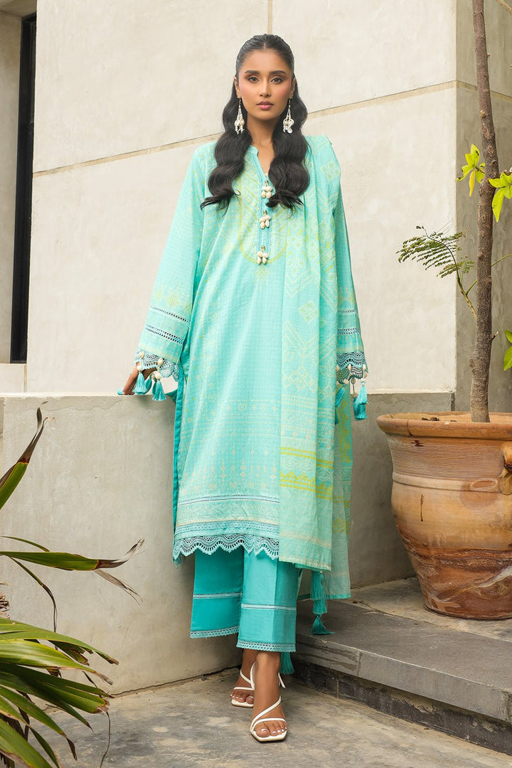 3 Pc Printed Lawn Unstitched - Prime Point Store