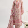 3 Pc Printed Lawn Unstitched - Prime Point Store