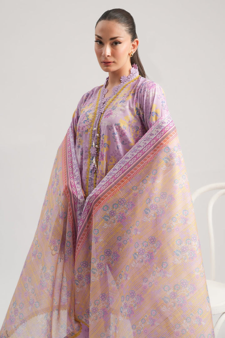 3 Pc Printed Lawn Unstitched - Prime Point Store