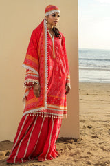 3 Pc Printed Lawn Unstitched - Prime Point Store