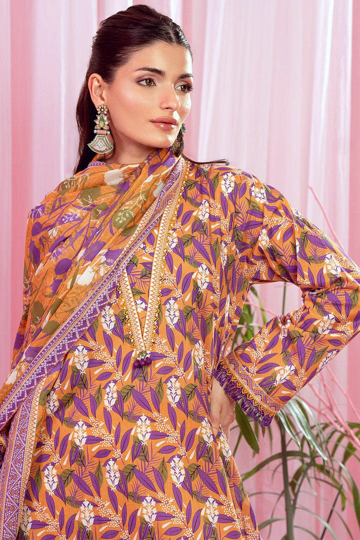 3 Pc Printed Lawn Unstitched - Prime Point Store