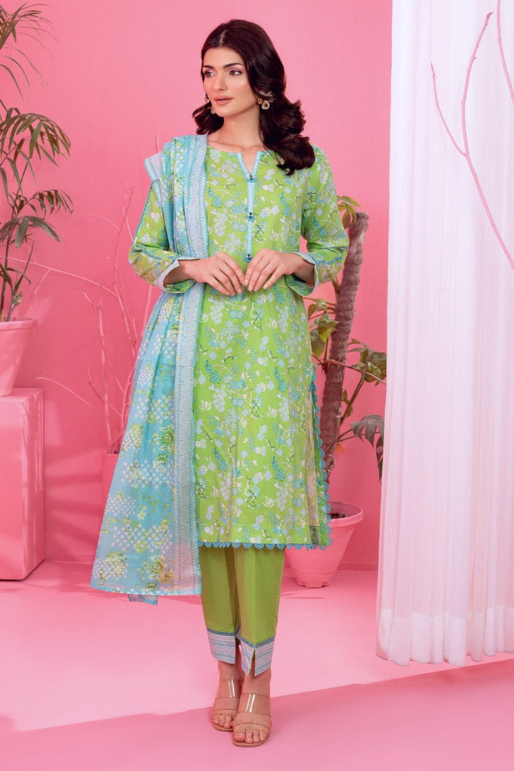 3 Pc Printed Lawn Unstitched - Prime Point Store