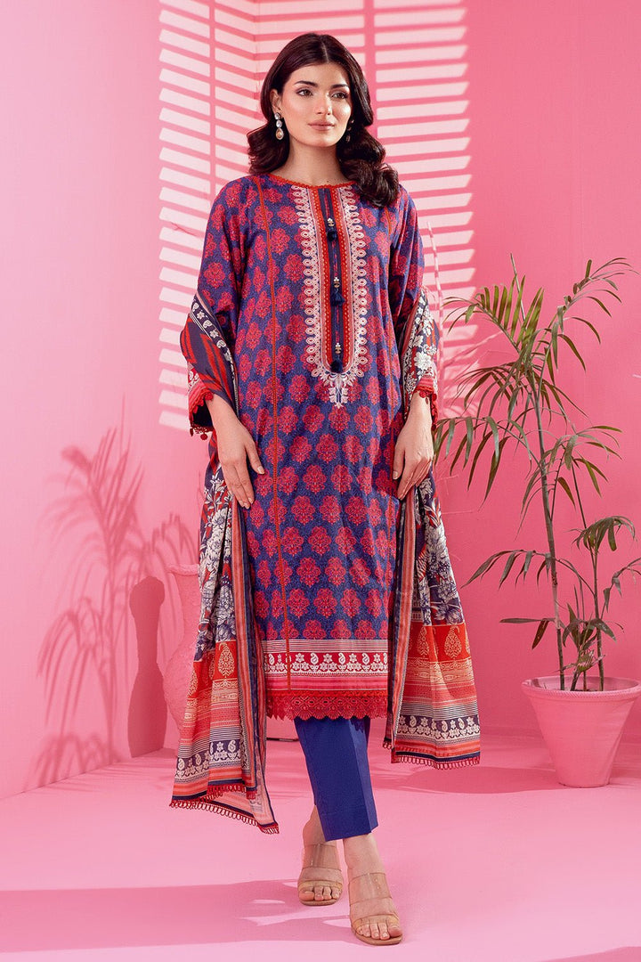 3 Pc Printed Lawn Unstitched - Prime Point Store