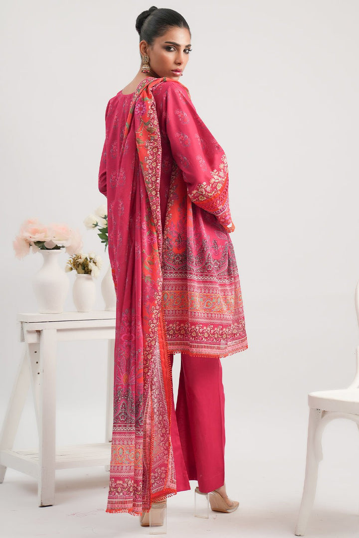 3 Pc Printed Lawn Unstitched - Prime Point Store