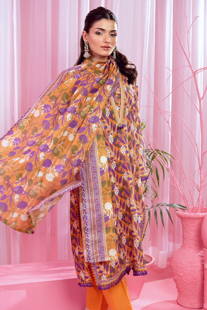 3 Pc Printed Lawn Unstitched - Prime Point Store