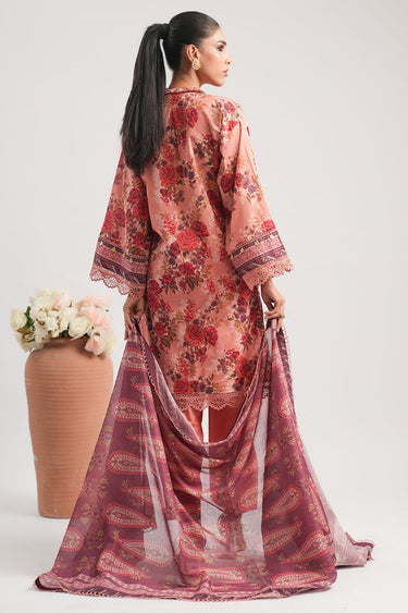 3 Pc Printed Lawn Unstitched - Prime Point Store