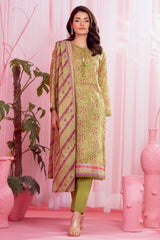 3 Pc Printed Lawn Unstitched - Prime Point Store
