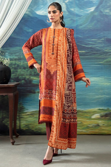 3 PC Viscose Unstitched Suit - Prime Point Store