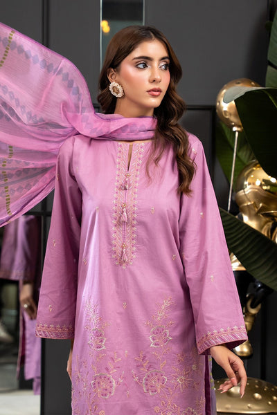 3 Piece - Embroidered Lawn Suit - Prime Point Store