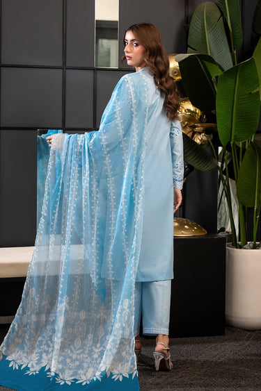 3 Piece - Embroidered Lawn Suit - Prime Point Store