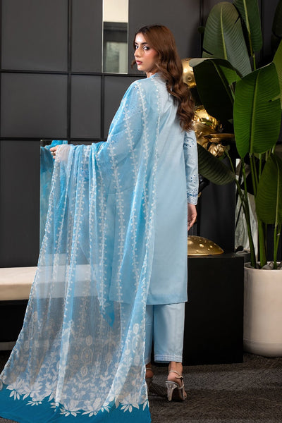 3 Piece - Embroidered Lawn Suit - Prime Point Store