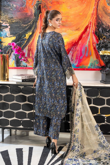 3 Piece - Embroidered Lawn Suit - Prime Point Store