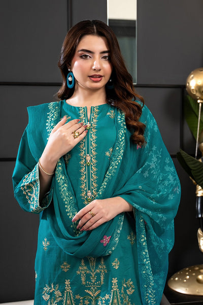 3 Piece - Embroidered Lawn Suit - Prime Point Store