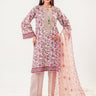 3 Piece - Embroidered Lawn Suit - Prime Point Store