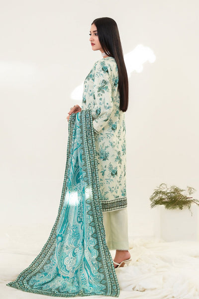 3 Piece - Embroidered Lawn Suit - Prime Point Store