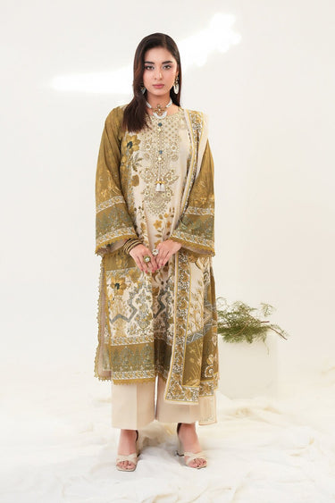 3 Piece - Embroidered Lawn Suit - Prime Point Store