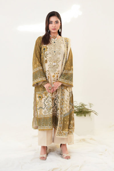 3 Piece - Embroidered Lawn Suit - Prime Point Store