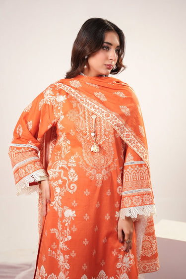 3 Piece - Printed Lawn Suit - Prime Point Store