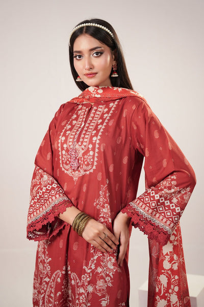 3 Piece - Printed Lawn Suit - Prime Point Store