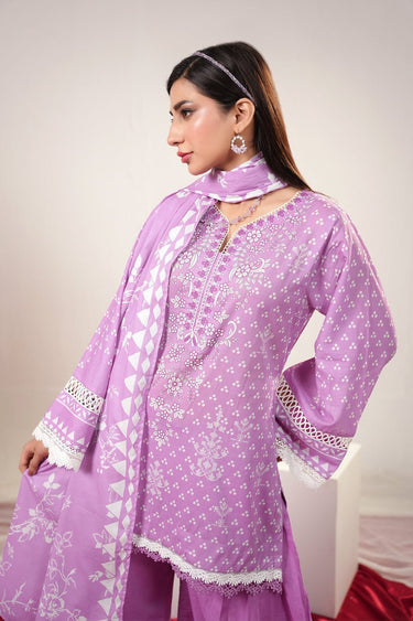 3 Piece - Printed Lawn Suit - Prime Point Store