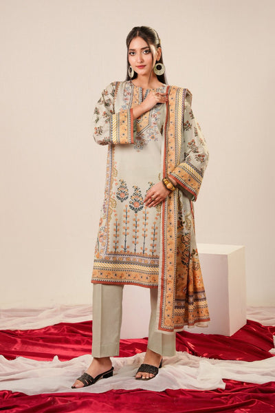 3 Piece - Printed Lawn Suit - Prime Point Store