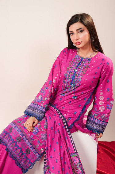 3 Piece - Printed Lawn Suit - Prime Point Store